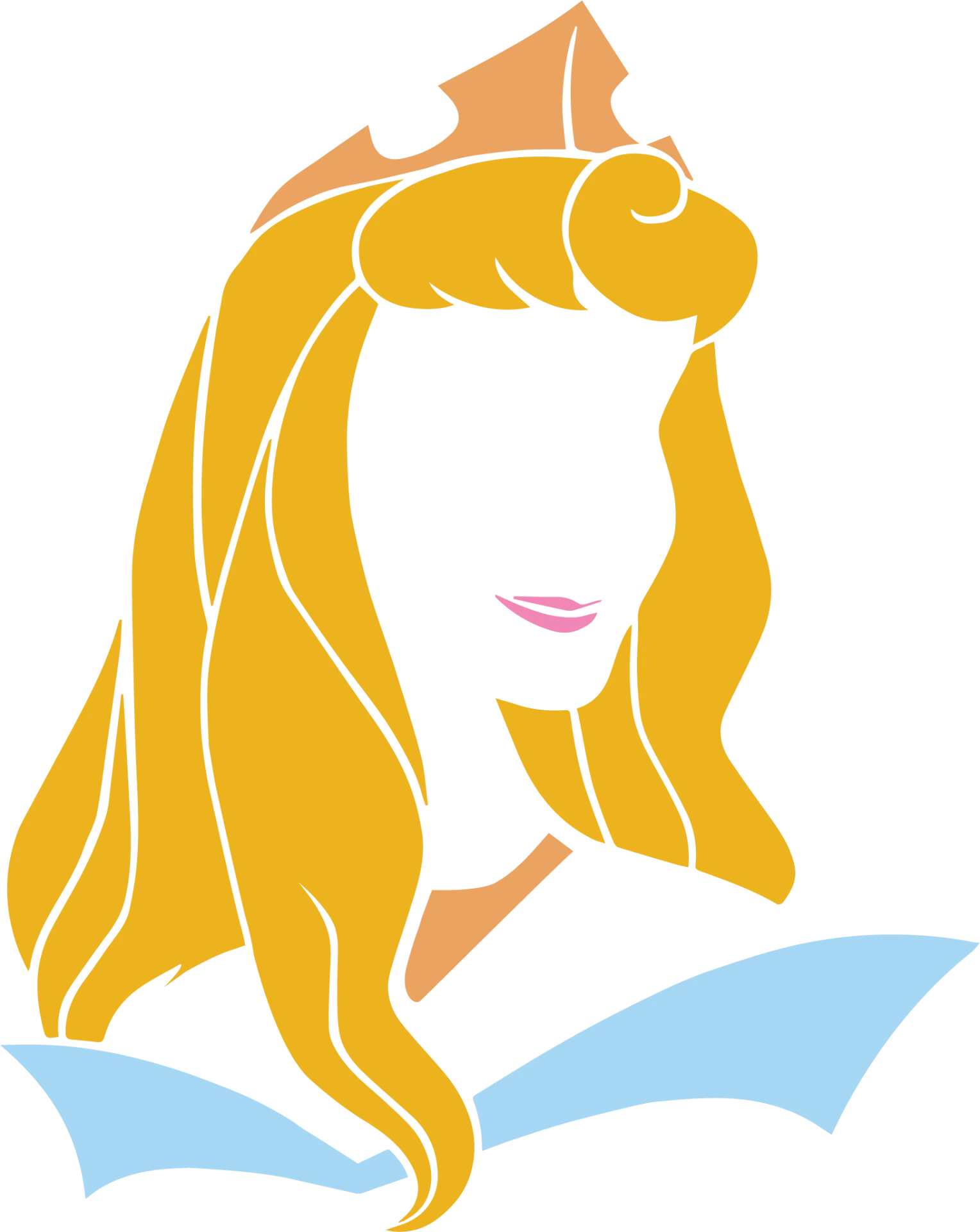 Enchanted Princess Silhouette Print